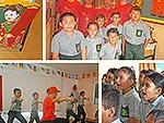 The Chinese Cultural Group of Mauritius visit Hampton School