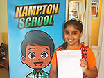 Hampton School Pupil with PSAC 2018 Results