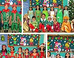End of year Christmas show at Hampton School, Curepipe