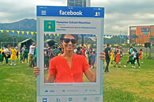 Hampton School guest of honour for sports day 2019