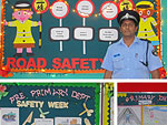Road safety talk given to our pupils