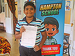Hampton School Pupil with PSAC 2018 Results