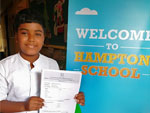 Hampton School Pupil with PSAC 2019 Results