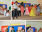 Pupils from Pre-Primary and Primary perform a Mother's Day assembly
